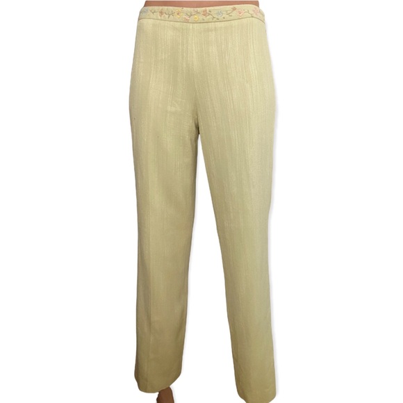 Luca Luca Silk Blend Trouser - Picture 3 of 4